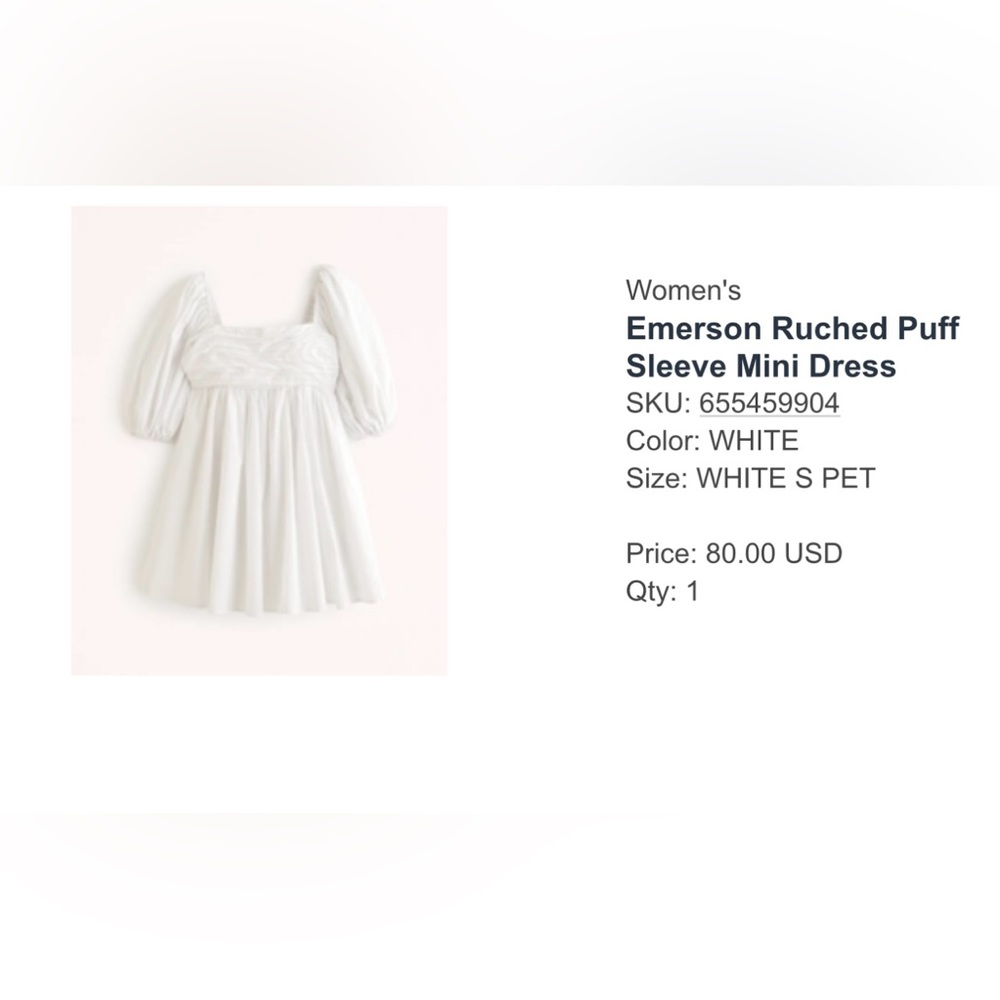 Abercrombie dress